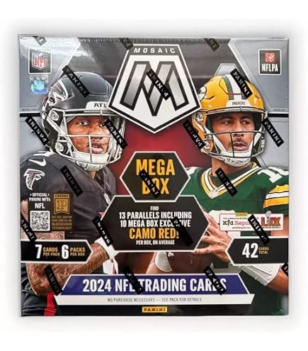Amazon.com: 2024 Select Football Trading Card Mega Box (Black